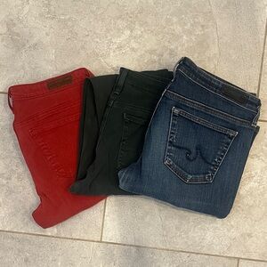 AG Adriano Goldschmied The Steve LOT of 3